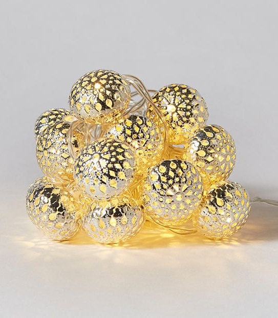 Target 20 LED Metal Ball Lights