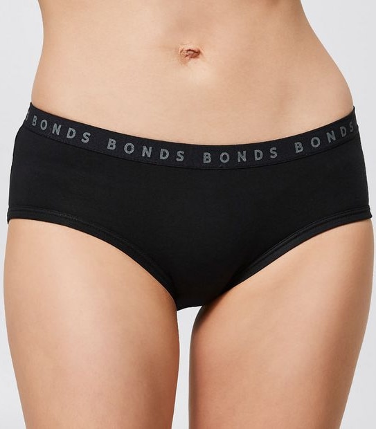 Boy Leg Brief in Black