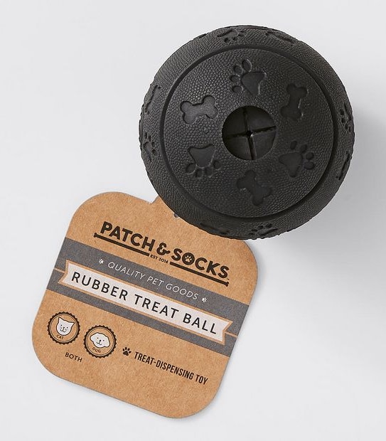 Patch & Socks Pet Treat Ball