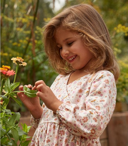 Woven Floral Dress
