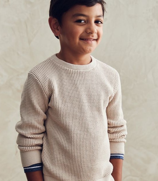 Waffle Knit Jumper