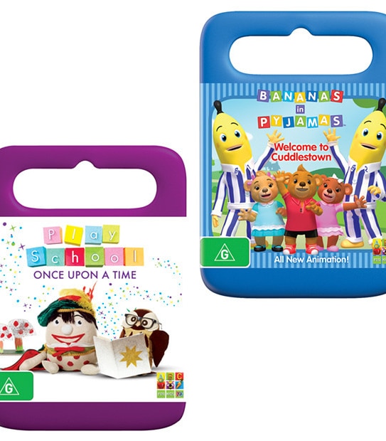 Bananas In Pyjamas: Welcome To Cuddlestown + Play School: Once Upon A Time DVD Bundle
