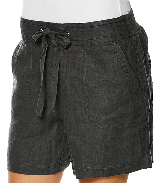 Linen Utility Shorts - Forged Iron