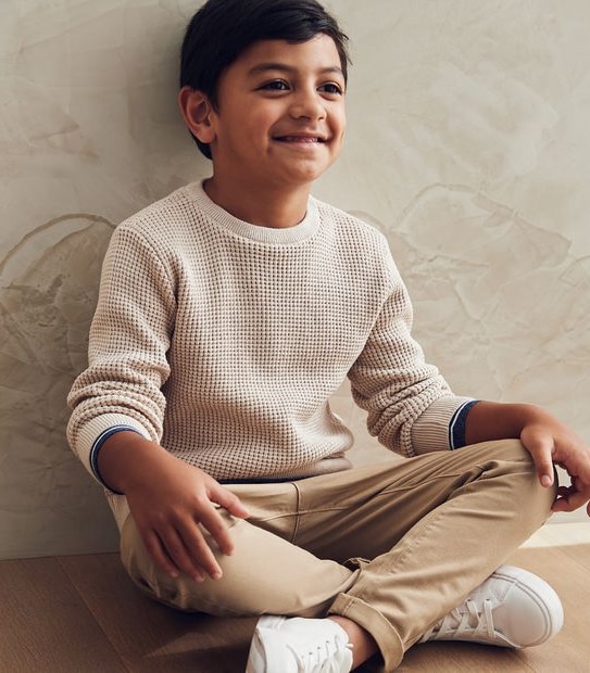Waffle Knit Jumper