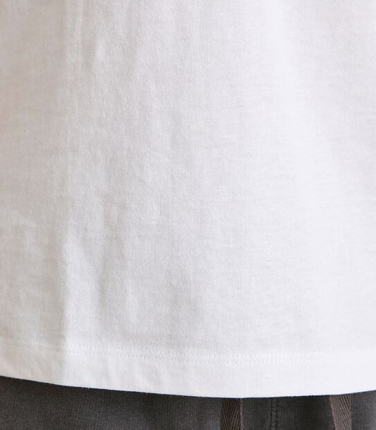 Fitted Crew Print T-Shirt