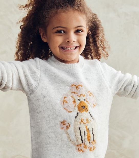 Poodle Knit Jumper