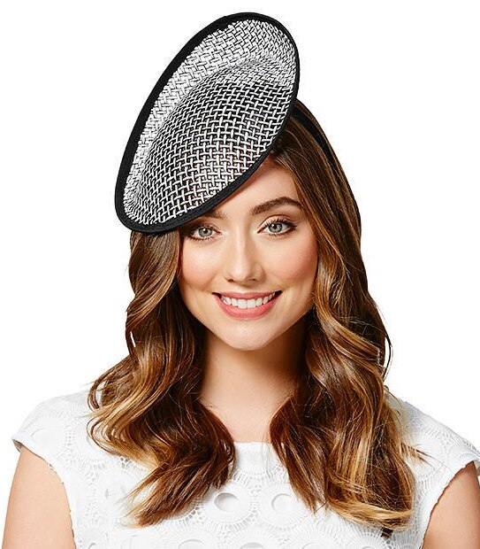 Tootsie Two Tone Plate Fascinator