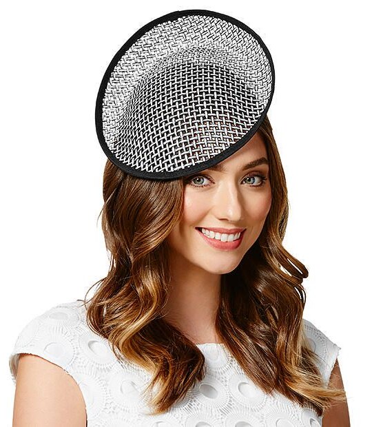Tootsie Two Tone Plate Fascinator