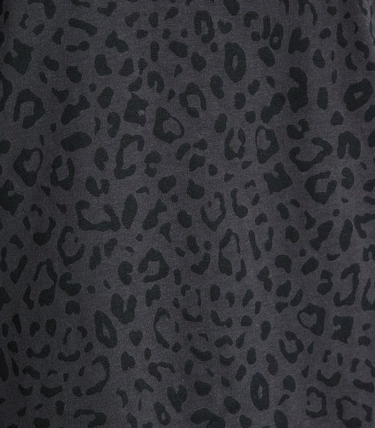 Printed Fitted Crew T-Shirt