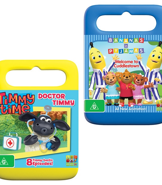 Bananas In Pyjamas: Welcome To Cuddlestown + Timmy Time: Doctor Timmy DVD Bundle