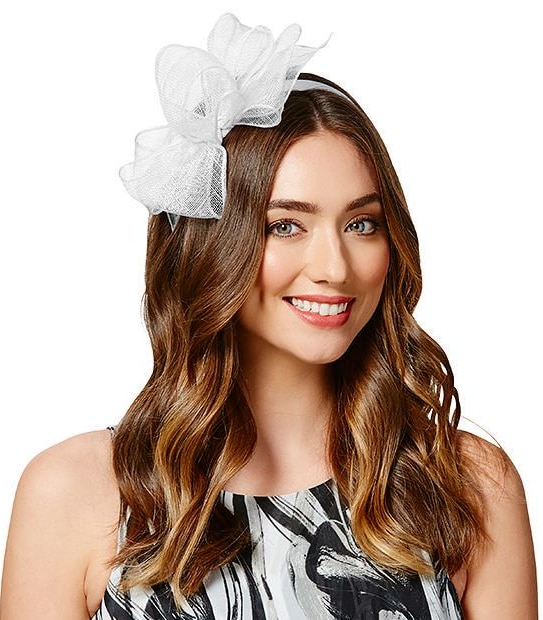 Lola Loop Headband - White