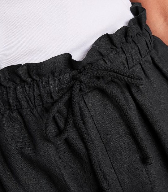 European Linen Tapered Pants