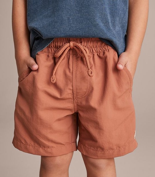 245201_03 NYLON SHORT 6 WAY - ETRUSCIAN RED