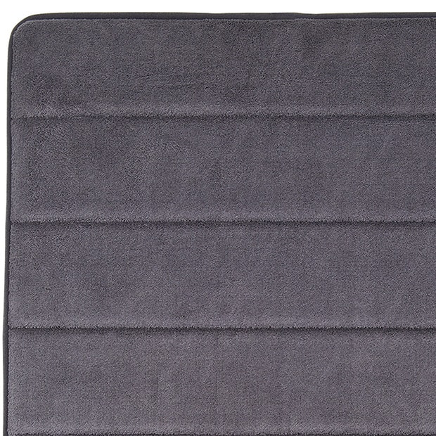 Memory Foam Bath Mat Steel Grey Target Australia