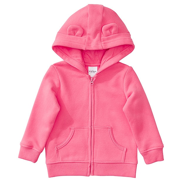 Basic Zip Up Hoodie With Ears | Target Australia