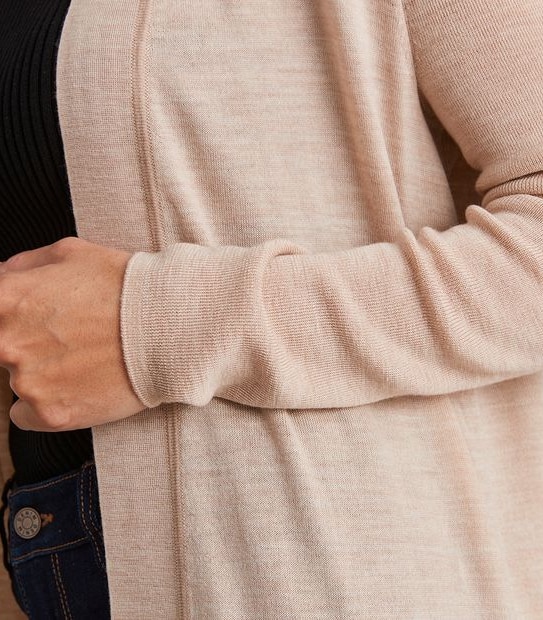Preview Merino Wool Edge To Edge Cardigan