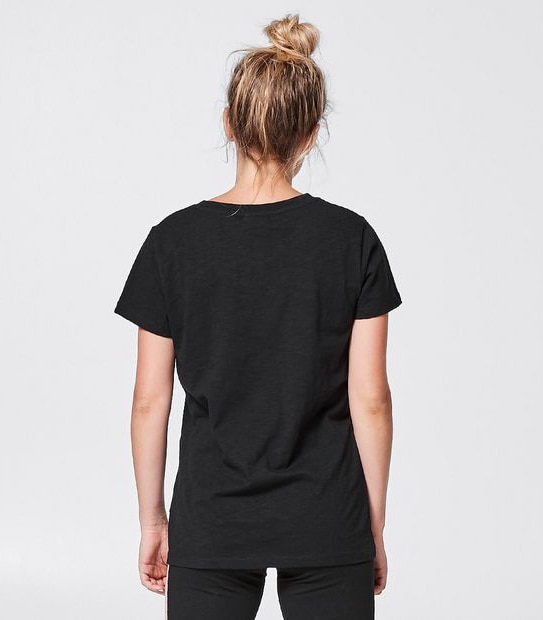 Fila Isla Slub T-Shirt - Black