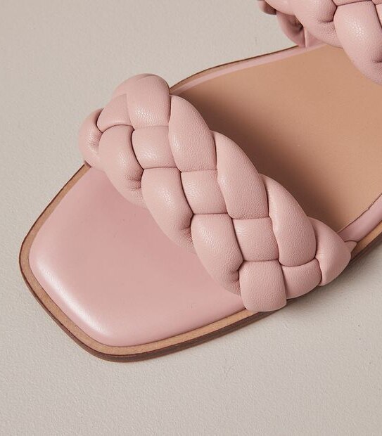 Womens Monty Two Band Braid Slides Target Australia