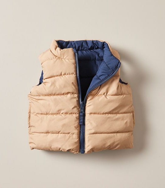 Baby Reversible Puffer Vest