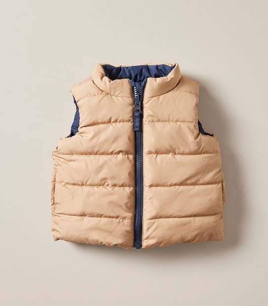 Baby Reversible Puffer Vest