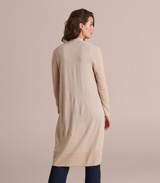 Preview Merino Wool Edge To Edge Cardigan