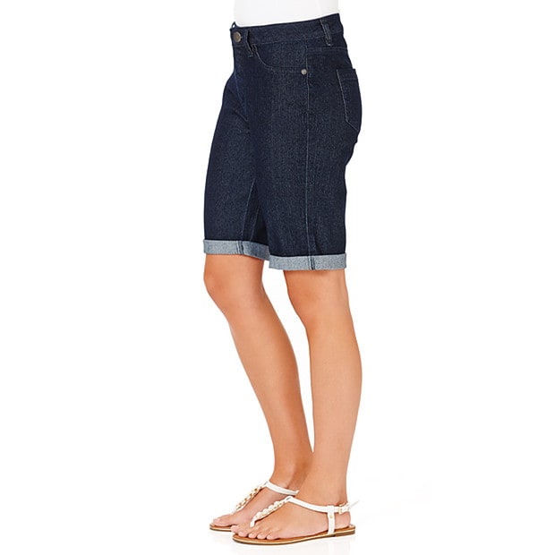Essentials Mid-Length Denim Shorts - Rinse Wash  Target 