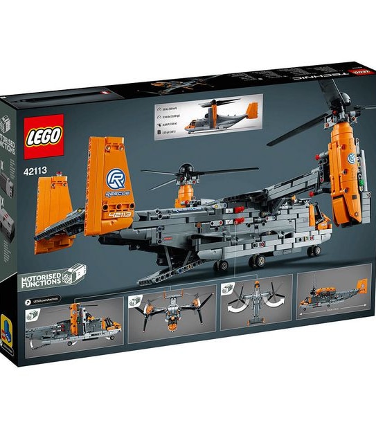 LEGO&reg; Technic&trade; Bell&trade; Boeing&trade; V-22 Osprey&trade; 42113 LIMITED STOCK 3 of 6