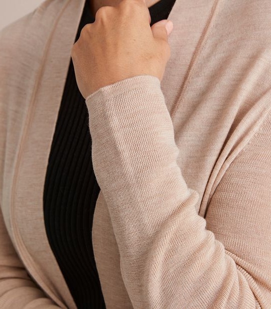 Preview Merino Wool Edge To Edge Cardigan