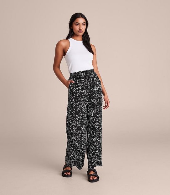 Longline Culotte Pants