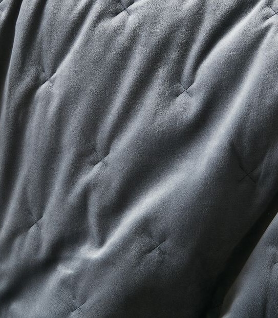 Hudson Velvet Coverlet - Queen Bed