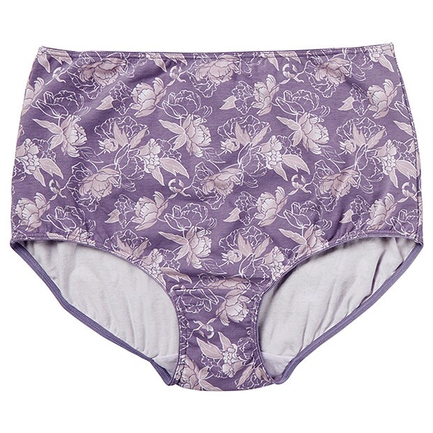 SpaFX Moda Full Briefs - Purple Floral SpaFX Moda Full Briefs - Purple Floral