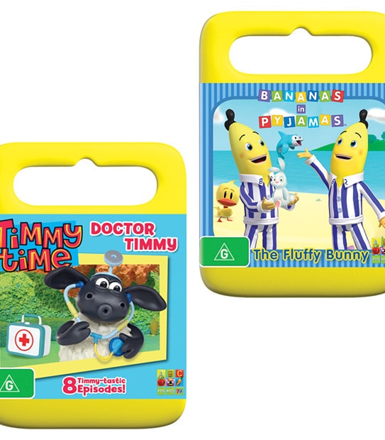 Bananas In Pyjamas: Fluffy Bunny + Timmy Time: Doctor Timmy DVD Bundle