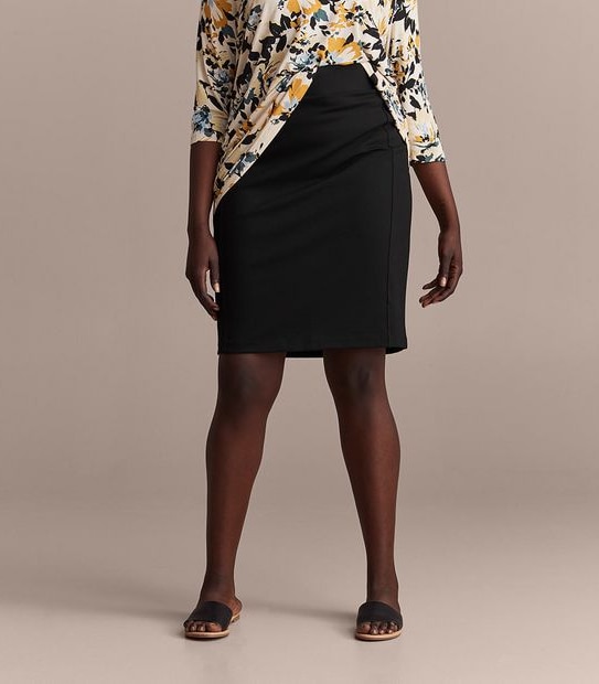 Curve Ponte Skirt