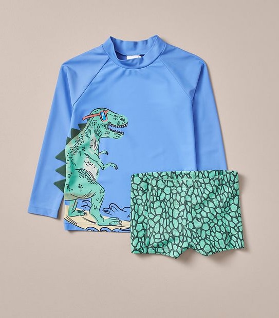 2 Piece Dinosaur Swim Set