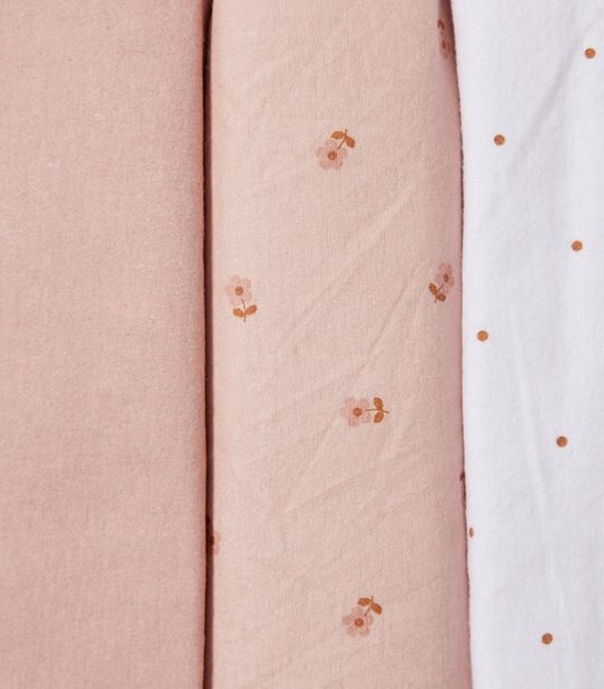 bub. 3 Pack Flannelette Wraps