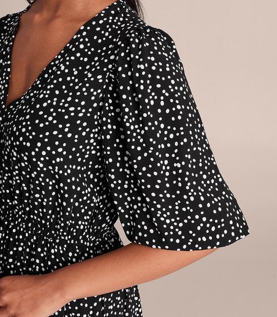 Full Sleeve Button Through Maxi Dress