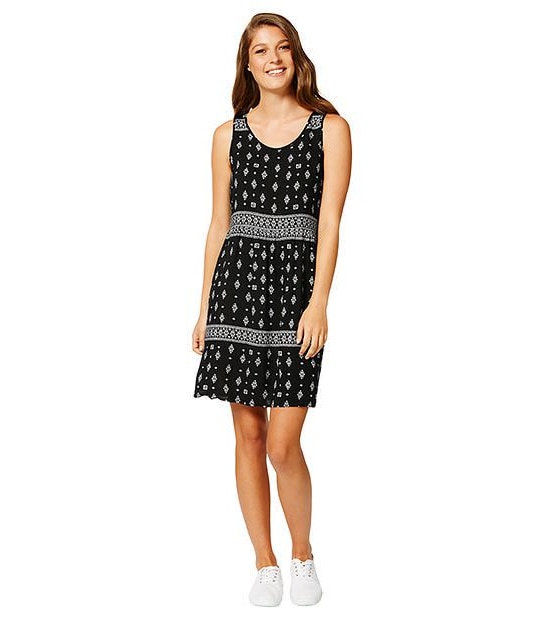 Lily Loves Smock Dress - Geo Print