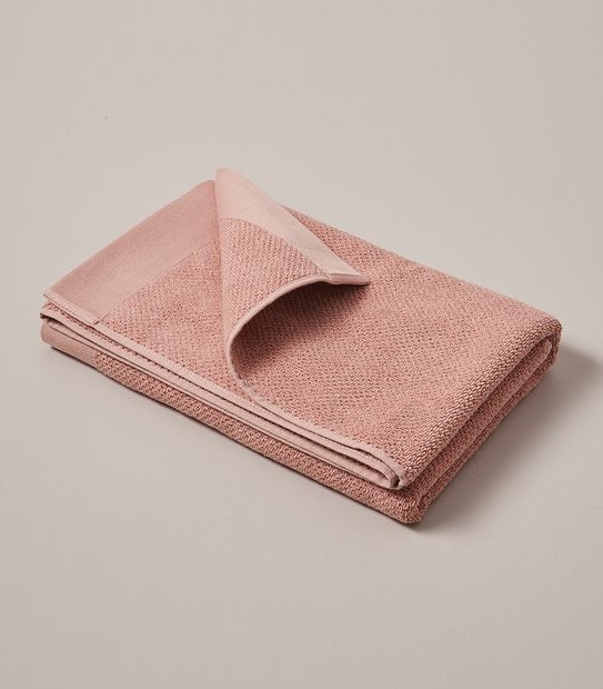 Flynn Cotton and Viscose derived from Bamboo Bath Towel - Blush