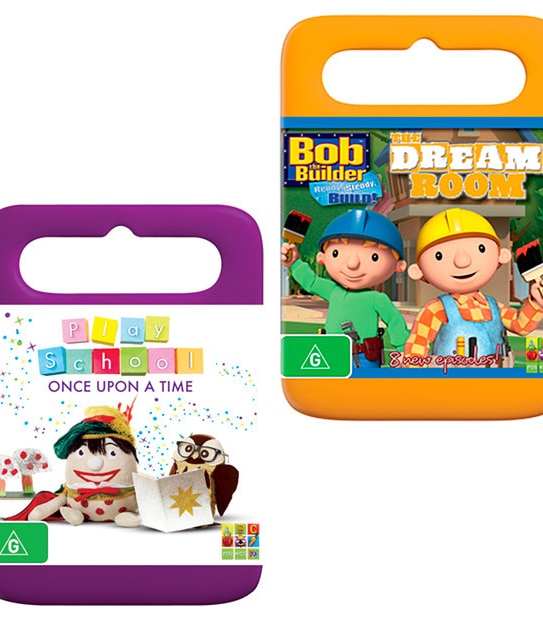 Bob The Builder: The Dream Room + Play School: Once Upon A Time DVD Bundle