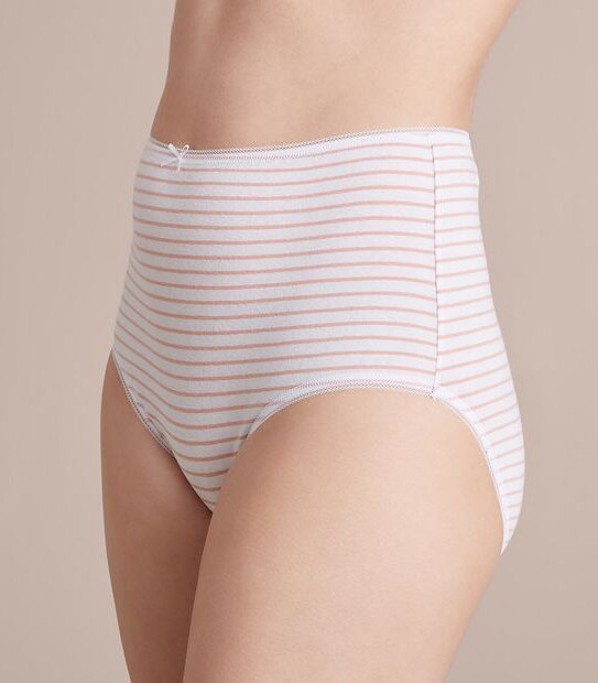 5 Pack Cotton/Elastane Full Briefs