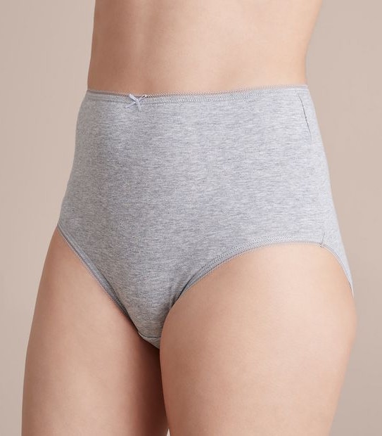 5 Pack Cotton/Elastane Full Briefs