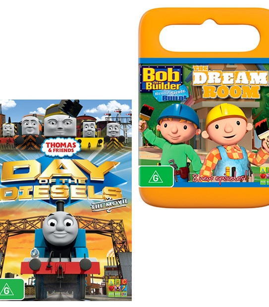 Bob The Builder: The Dream Room + Thomas + Friends: Day Of the Diesels DVD Bundle