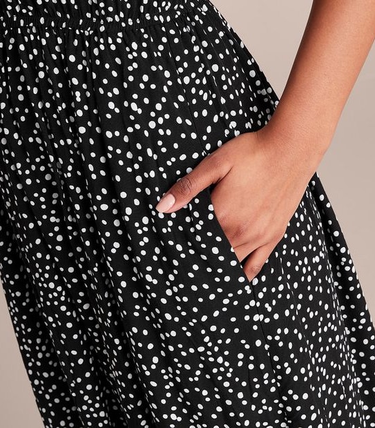 Full Sleeve Button Through Maxi Dress