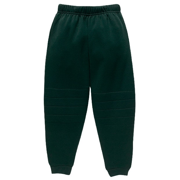 Double Knee School Fleece Trackpants Bottle Green Target Australia