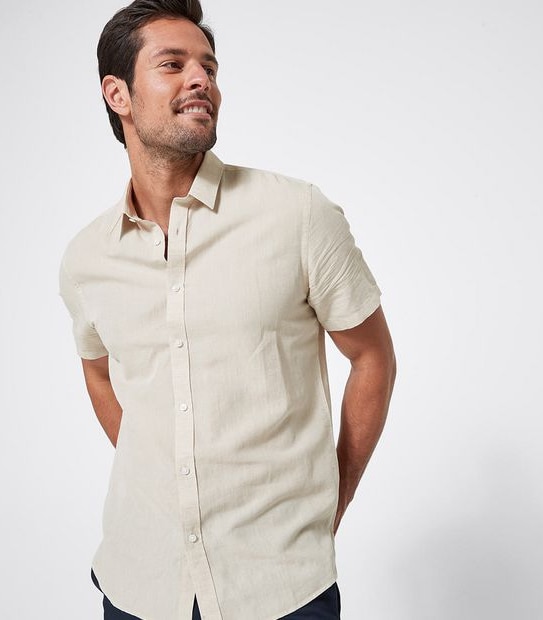 Preview Textured Linen Shirt