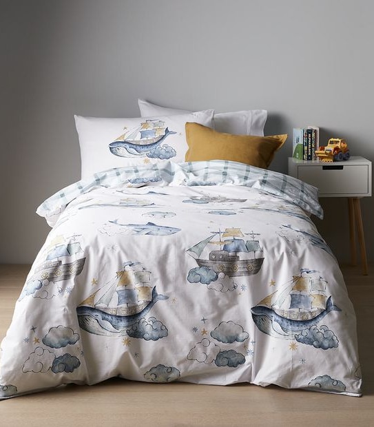 Abbott Sea Quilt Cover Set