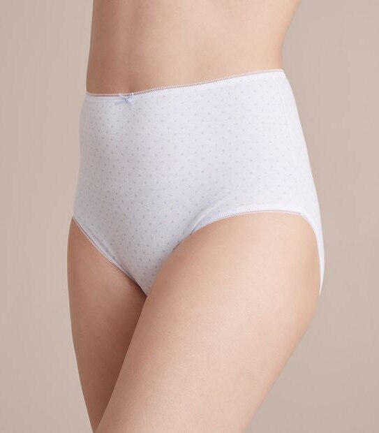 5 Pack Cotton/Elastane Full Briefs