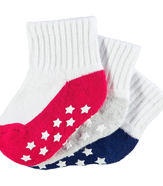 Boys' 3 Pack Baby Sport Socks