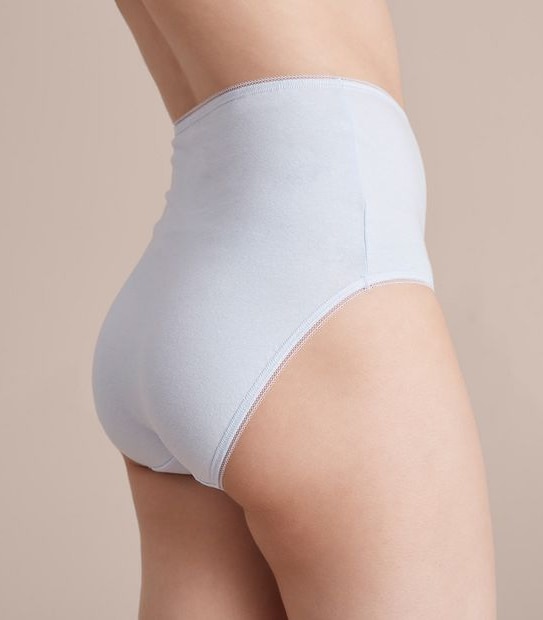 5 Pack Cotton/Elastane Full Briefs