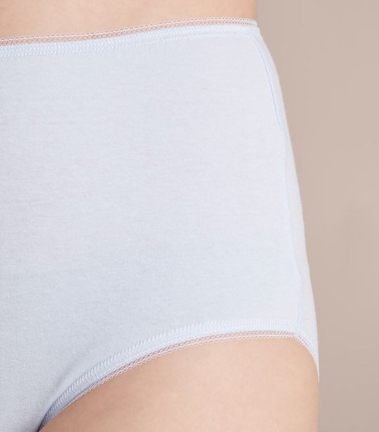 5 Pack Cotton/Elastane Full Briefs